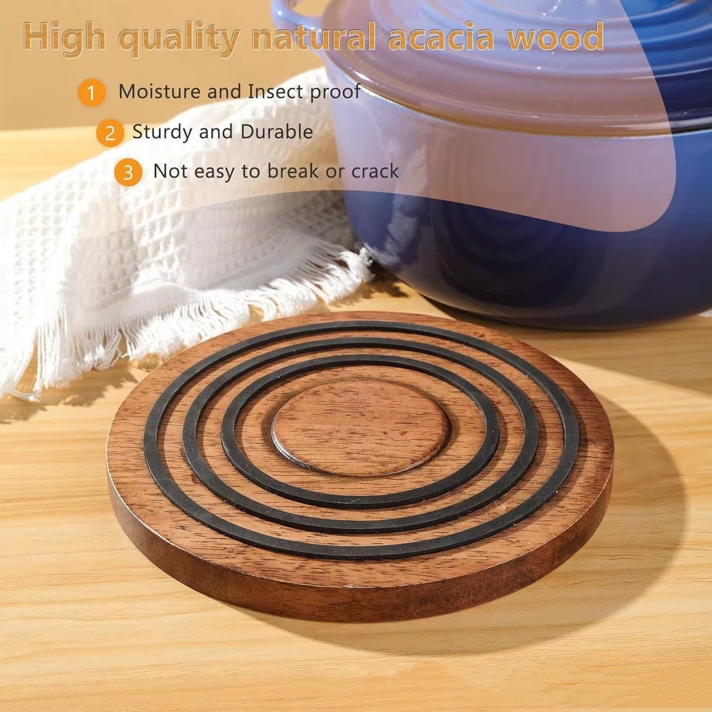 Magnetic Wooden Potholder | ArchiWhimsy