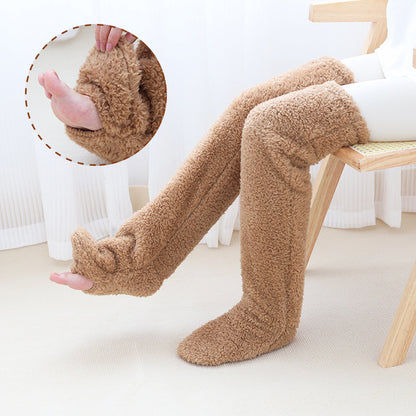 ArchiFuzzy Legs Sock Slippers | ArchiWhimsy