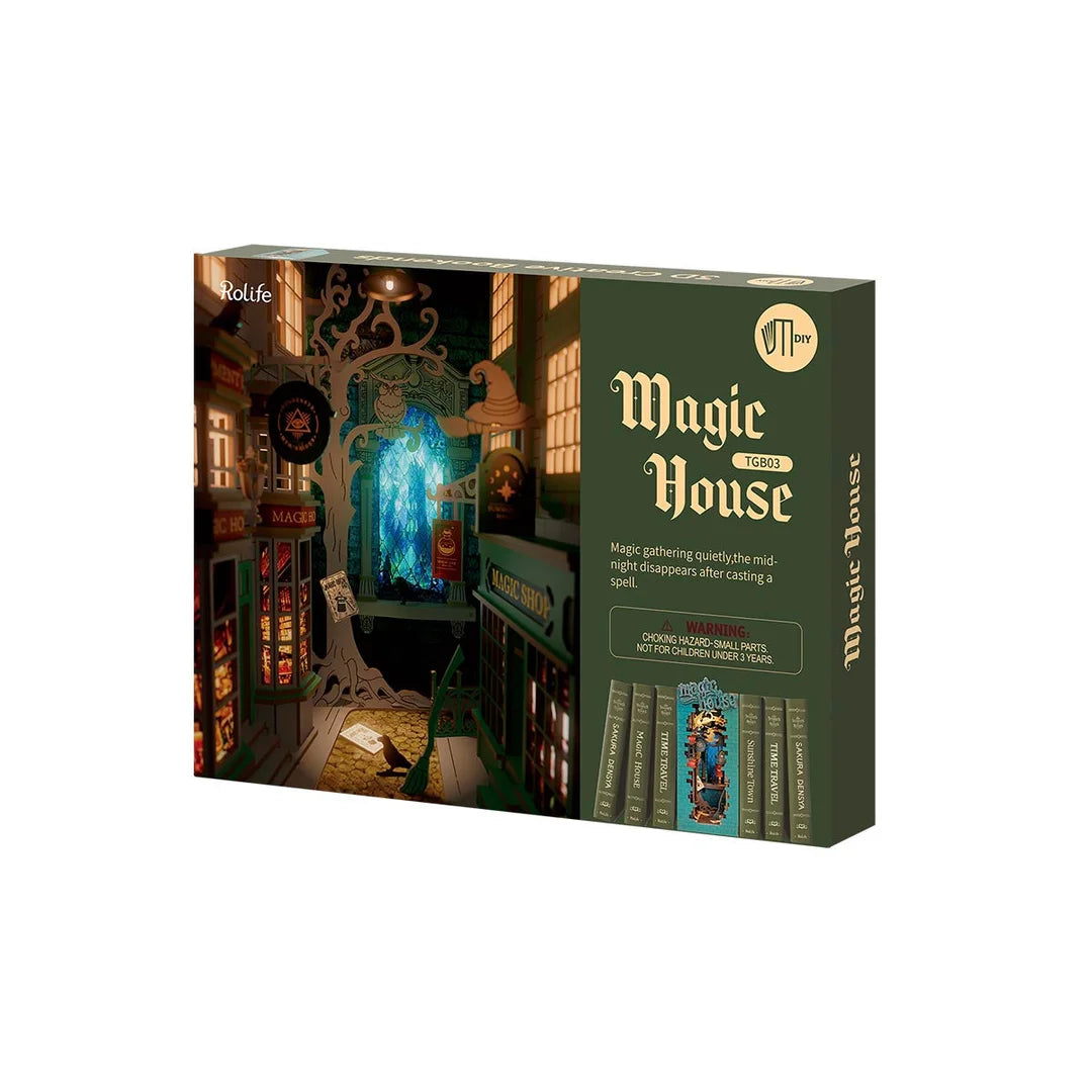 Magic House Book Nook Shelf Insert