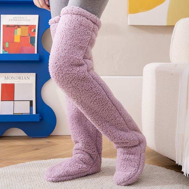 ArchiFuzzy Legs Sock Slippers | ArchiWhimsy