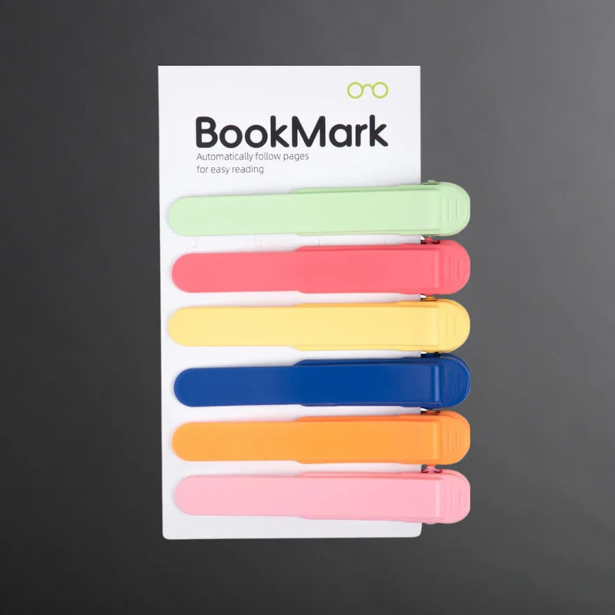 Automatically Silicone Bookmark | ArchiWhimsy (6pcs)