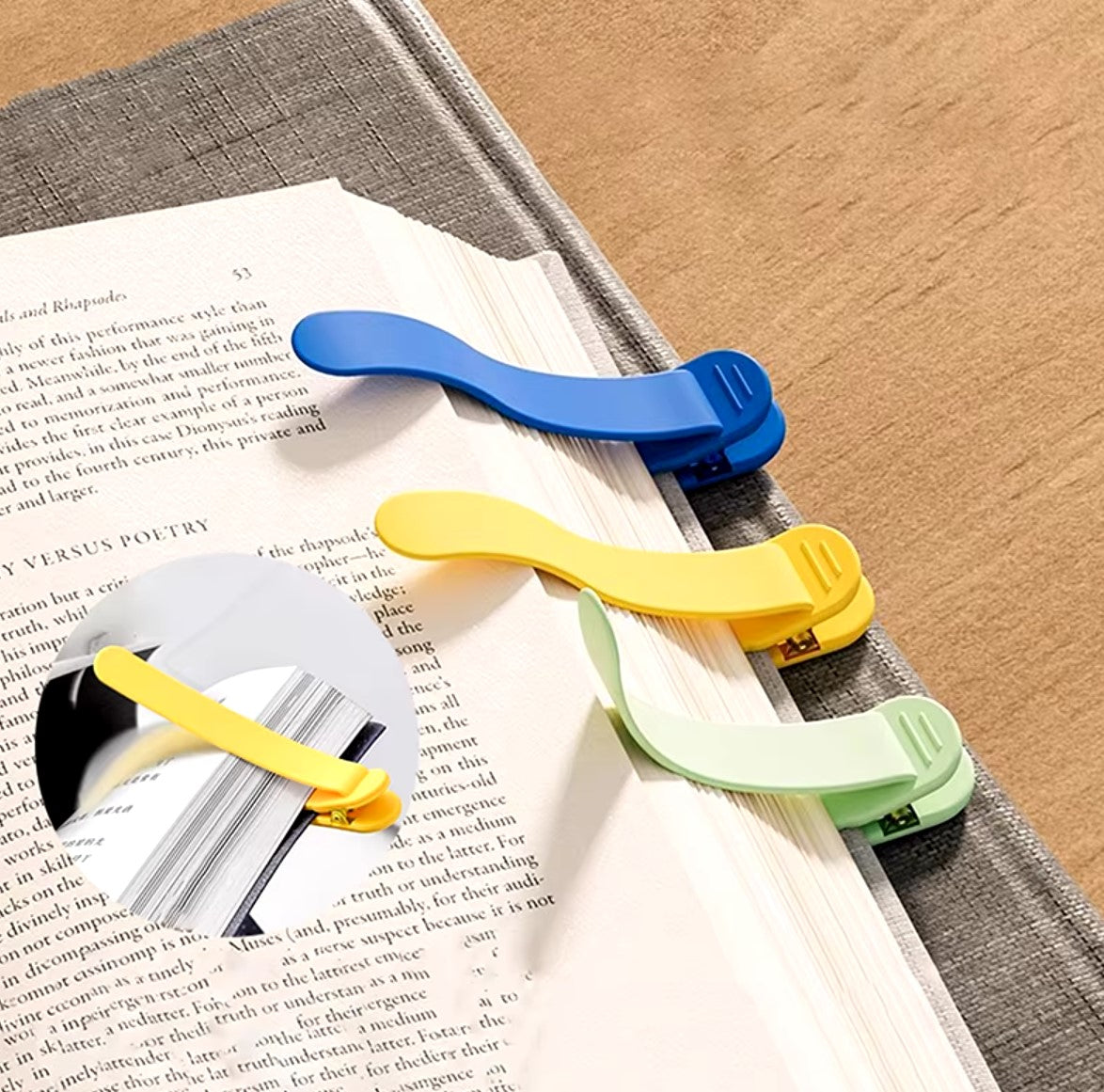 Automatically Silicone Bookmark | ArchiWhimsy (6pcs)